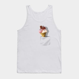 Pocket ice cream Tank Top